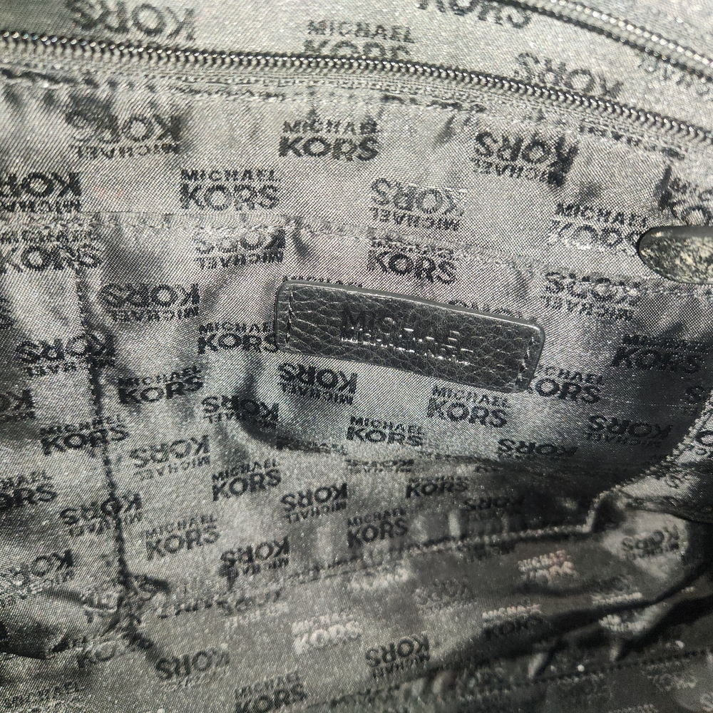 Michael Kors Black Leather Handbag - Picture 9 of 14